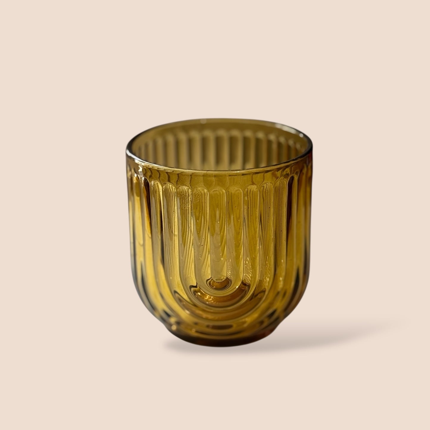 Amber Glow Glasses (Set of 4)