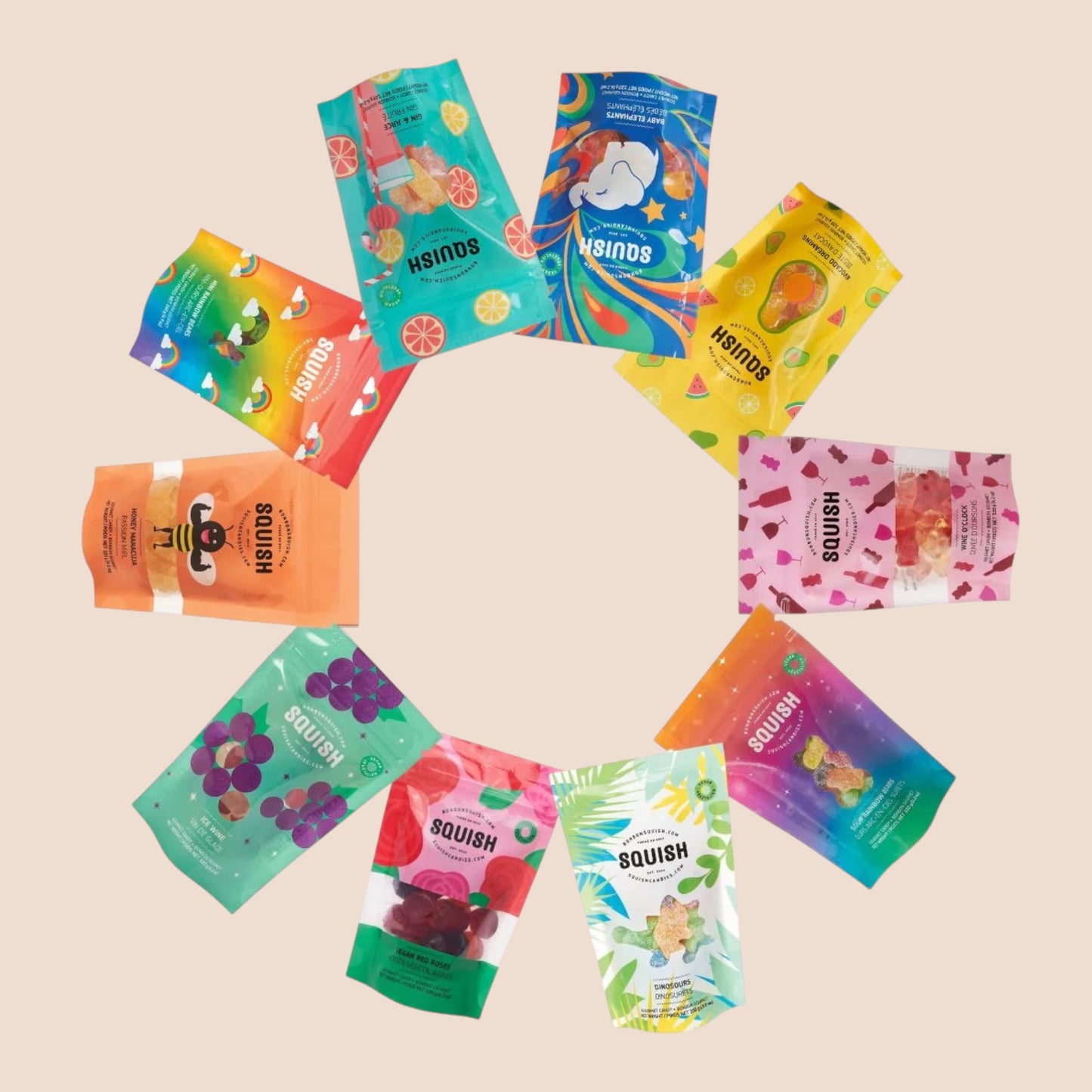 SQUISH Gummy Candies