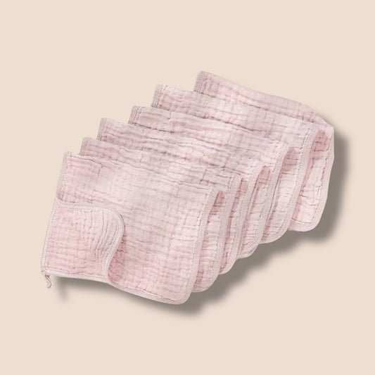 Blush Cloud Washcloths - Pack of 6