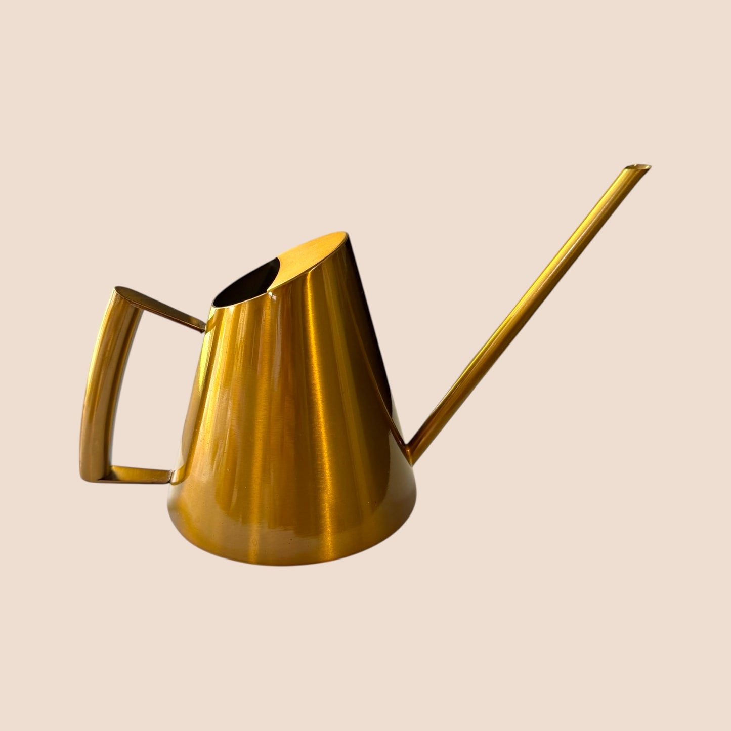 Modern Brass Watering Can – Gold Plant Watering Pot
