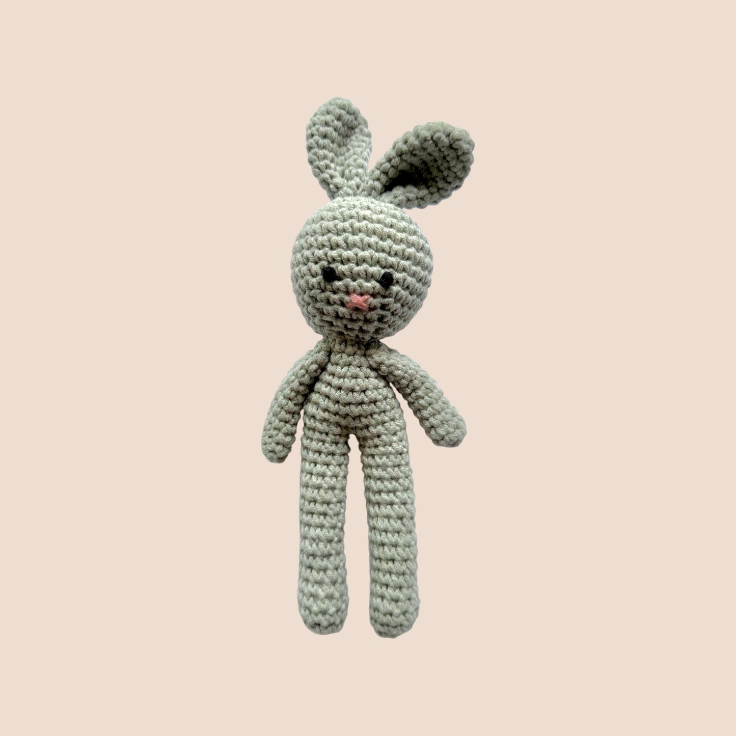 Sunny Hops Crochet Bunny – Handmade Amigurumi Baby Toy