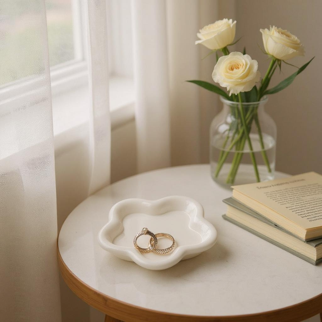 Petite Petal Catchall Dish