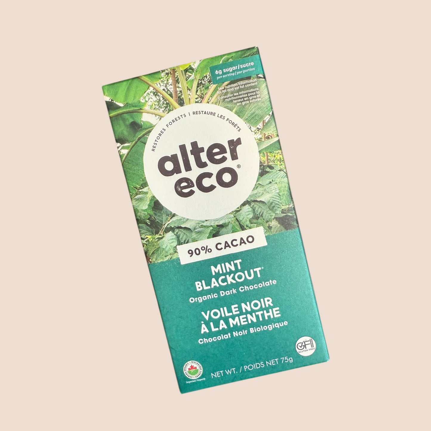 Alter Eco Dark Chocolate Bar